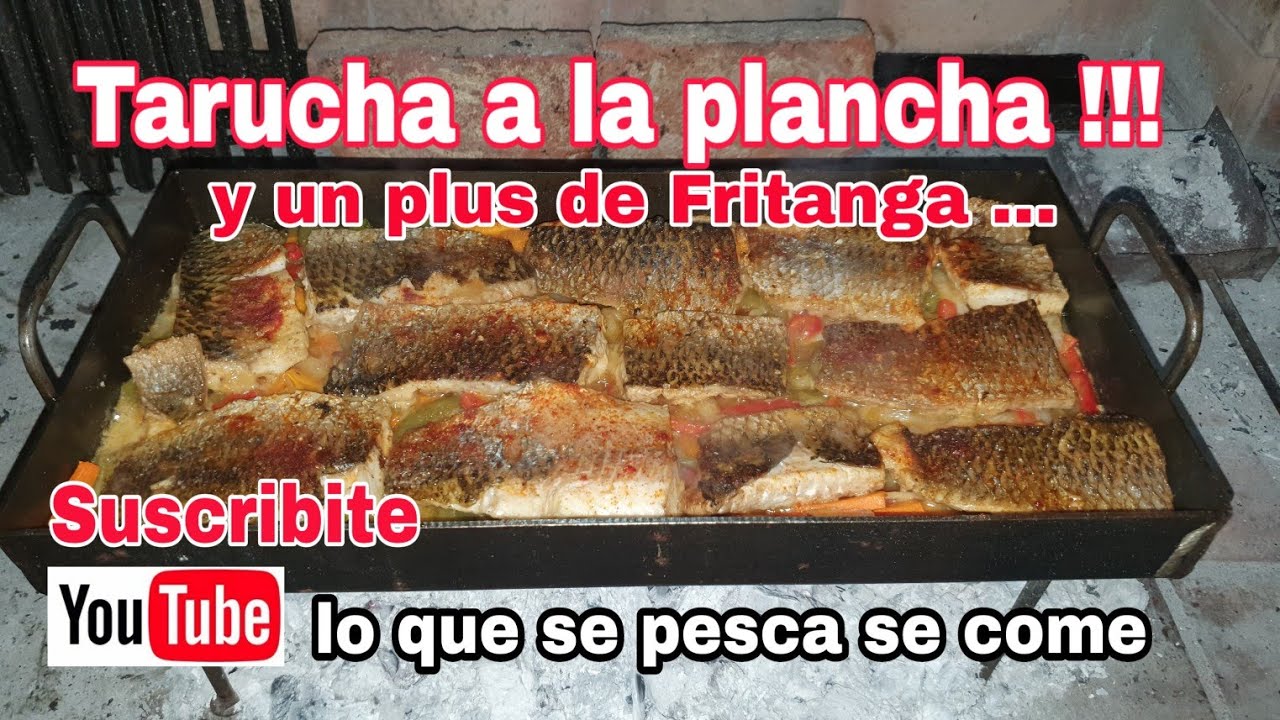 Tararira a la plancha - receta - fritanga de tararira