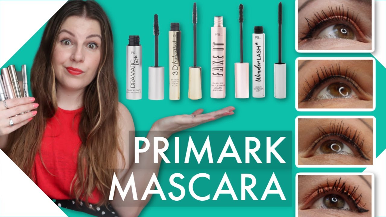 PRIMARK MASCARAS - Which Is Best? / Wear + Compare
