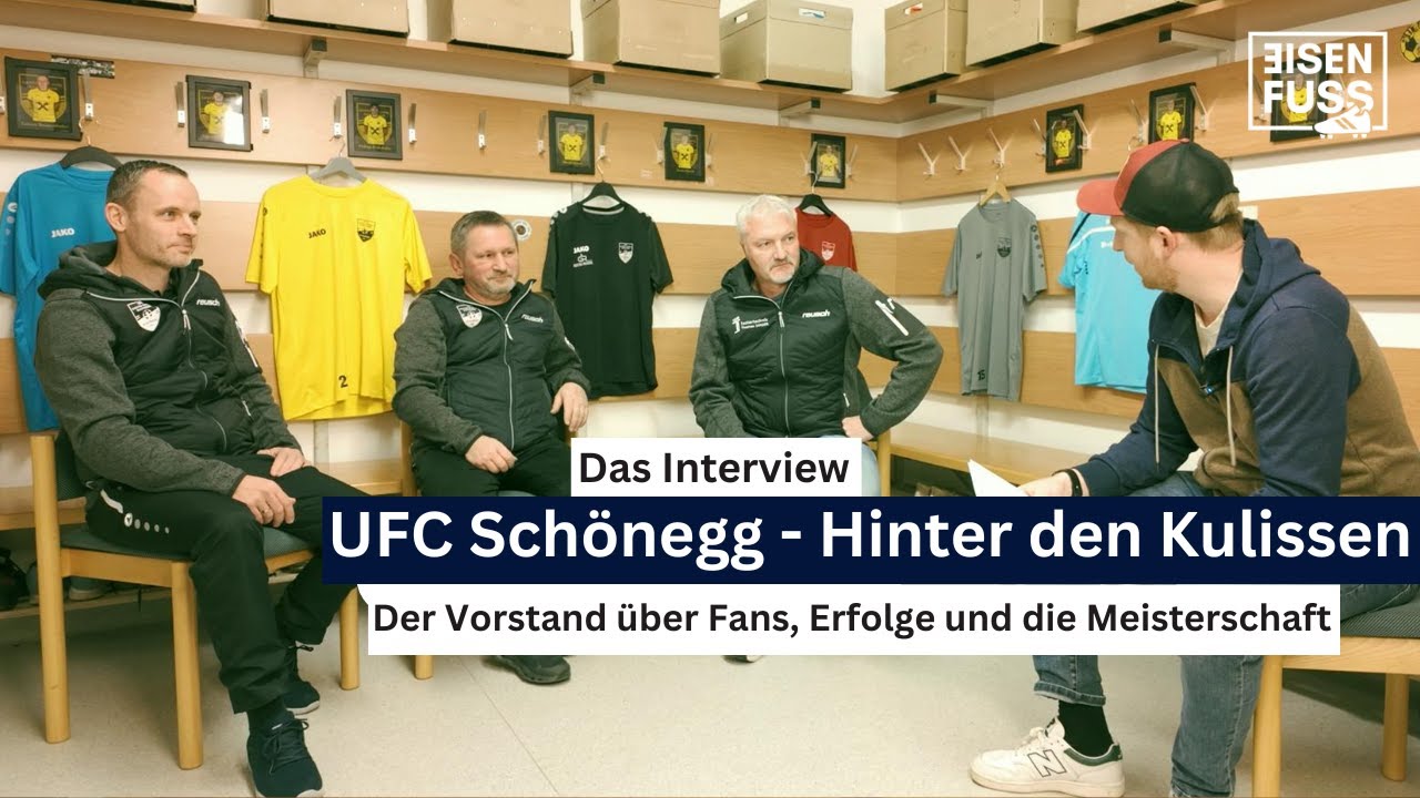 UFC Schönegg: Hinter den Kulissen – Der Vorstand über Fans, Erfolge und die Meisterschaft!