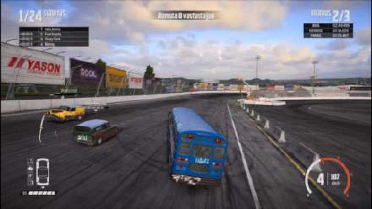 Ei onnistuta haasteessa - Wreckfest