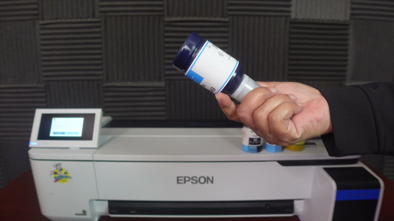 Epson F570 8 MONTHS LATER FULL REVIEW 24 INCH WIDE FORMAT SUBLIMATION PRINTER FIRST INK REFILL