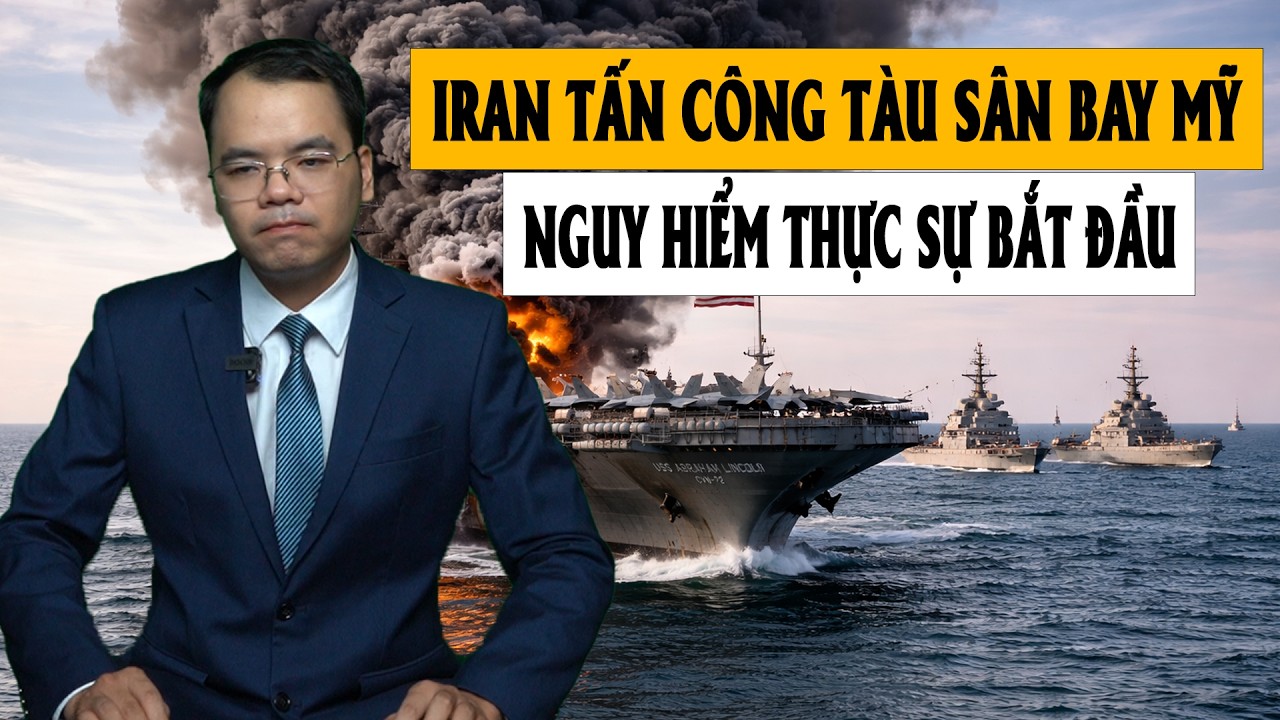 Iran Tuy&ecirc;n Bố Đ&atilde; Tấn C&ocirc;ng T&agrave;u S&acirc;n Bay Mỹ &ndash; Lằn Ranh Đỏ Ch&iacute;nh Thức Sụp Đổ | Nh&agrave; Quan S&aacute;t