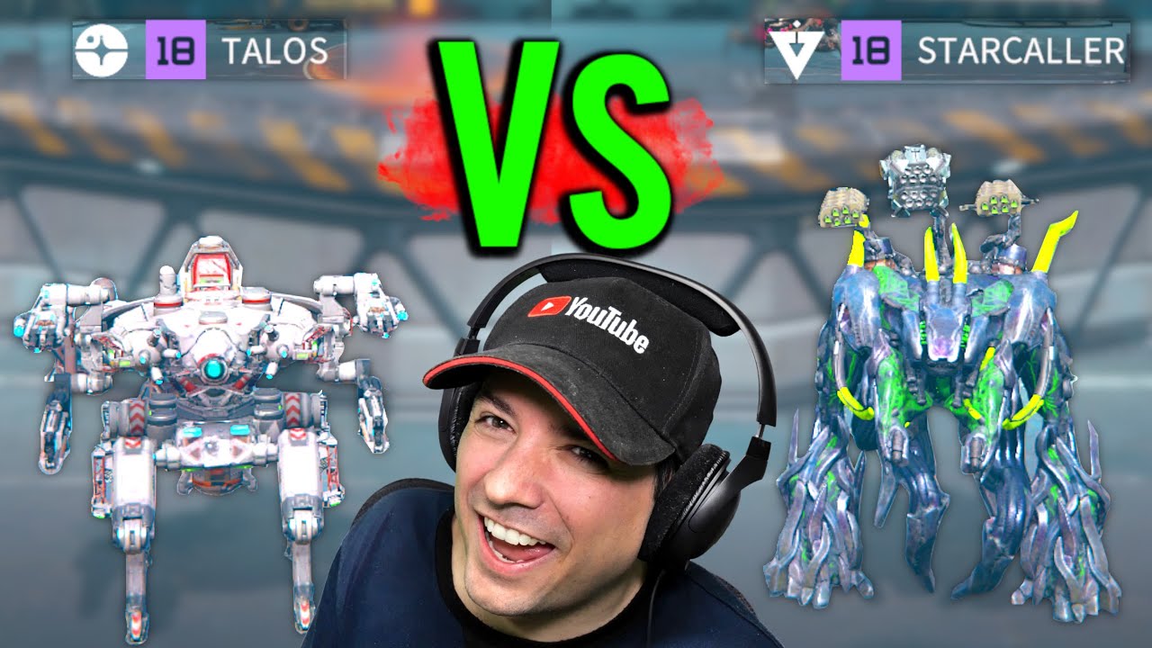 TALOS против STARCALLER — сравнение игрового процесса Armor Attack с роботами