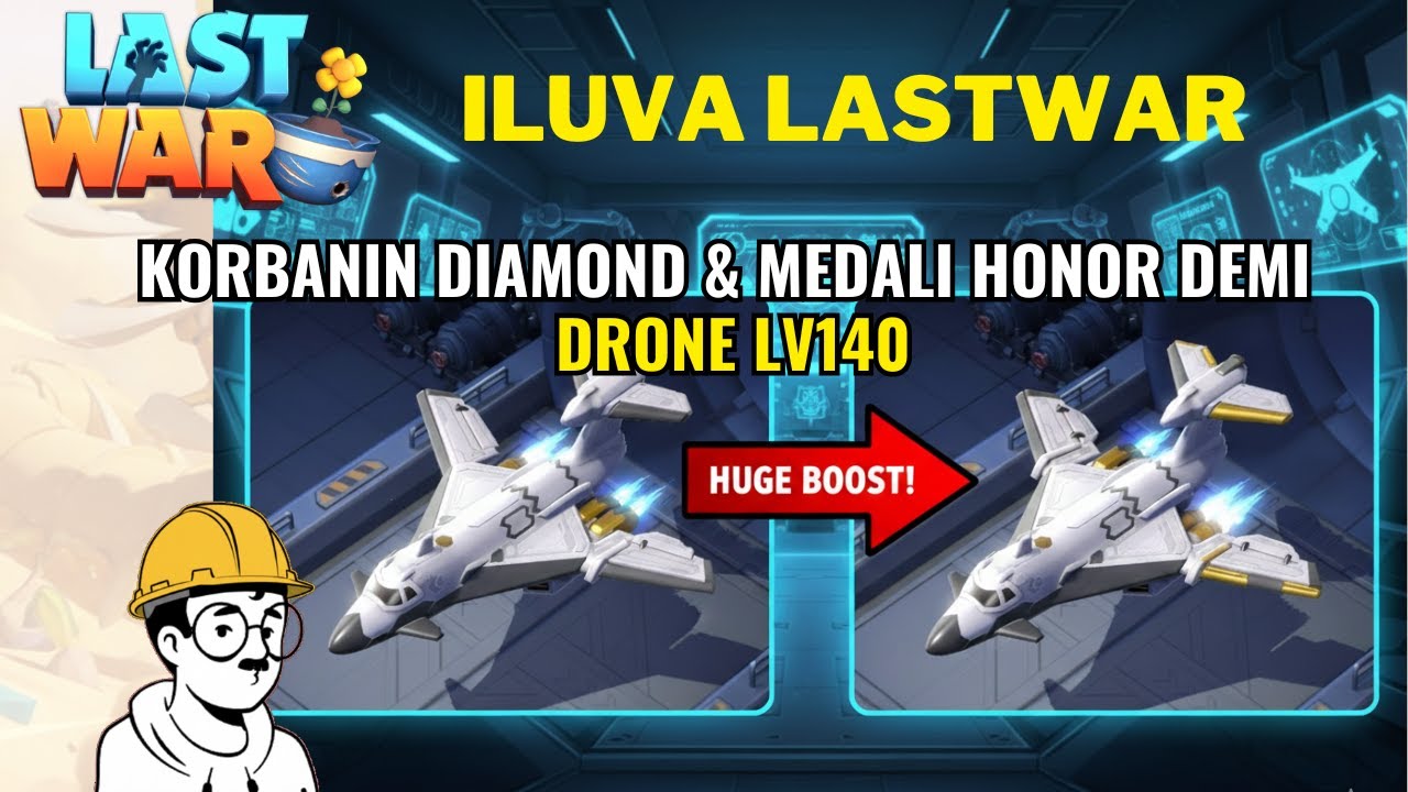 Last War Survival Tips dan Trik Tutorial - Galau bagian drone kurang 50pcs