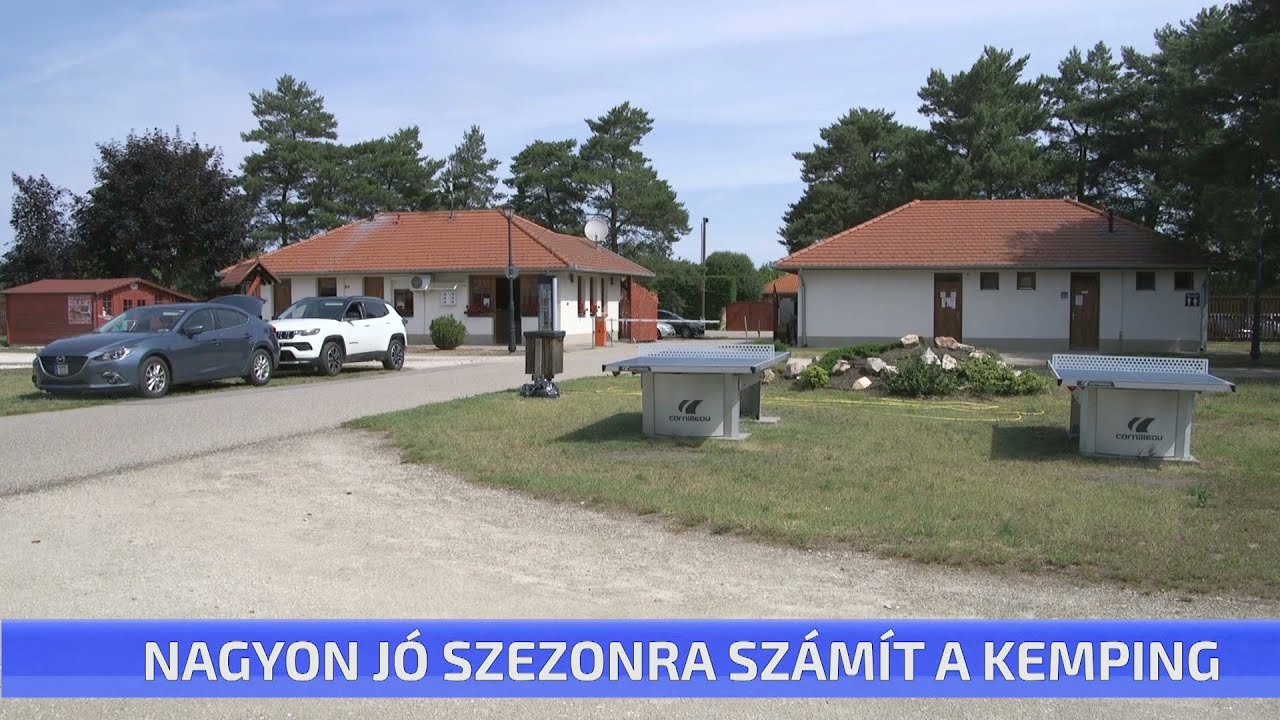 Nagyon jó szezonra számít a kemping