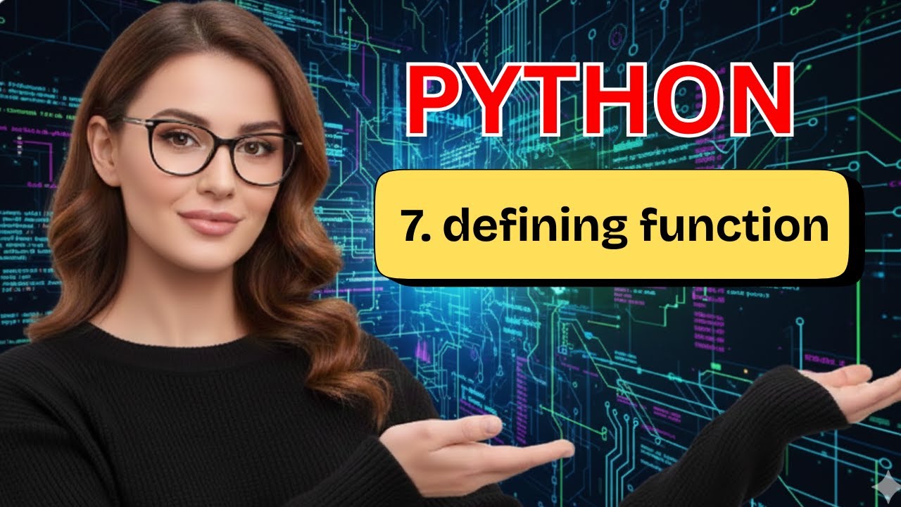 Defining function in PYTHON | Episode 7 for Beginner | 