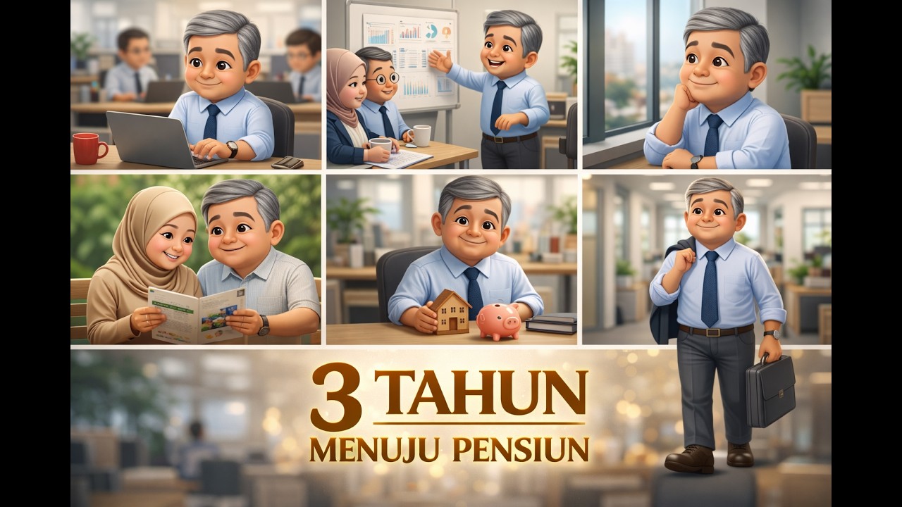 Menjelang Pensiun #motivasidiri #masatuabahagia