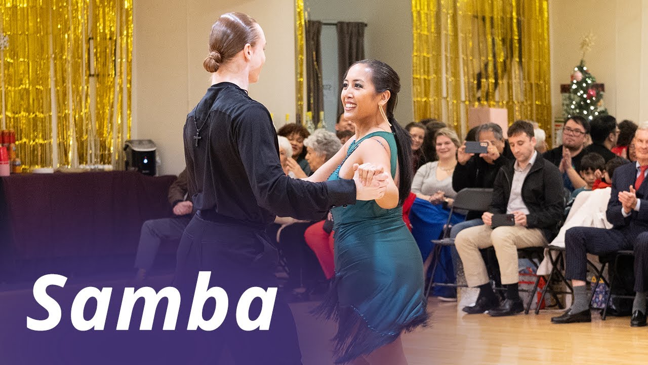Samba Show Dance at Ultimate Ballroom Dance Studio
