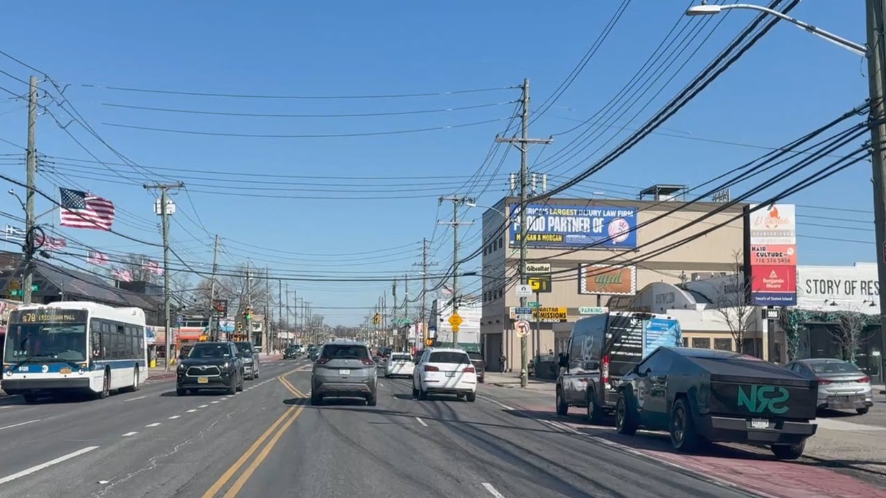 New York - Staten Island - Driving tour in Hylan Blvd