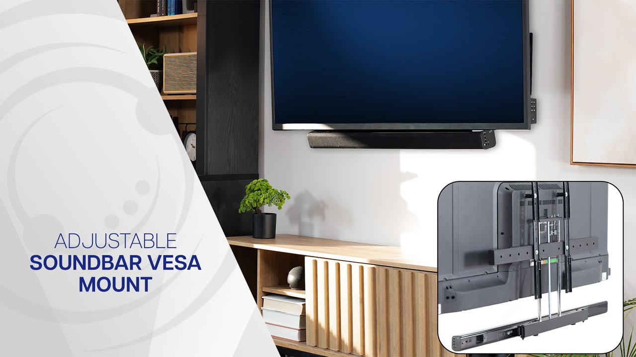 MOUNT-ASM1 Height & Depth Adjustable Soundbar TV Mount by VIVO