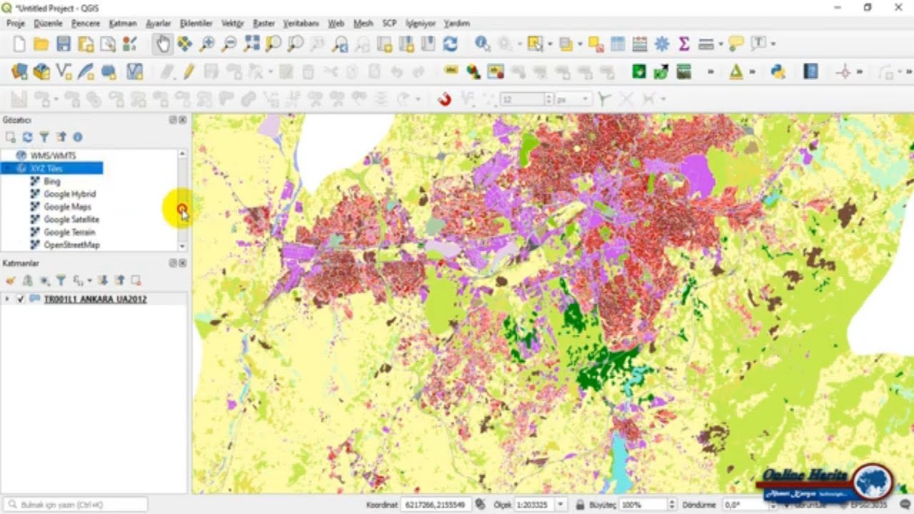 Urban Atlas Şehircilik Verileri İndirme ve Fonksiyonel Arazi Kullanımı
