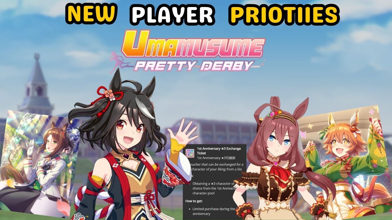 New Player Pull priorities January Edition - Get Started Strong | Umamusume: Pretty Derby