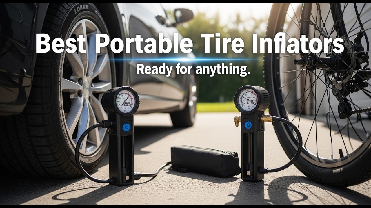 TOP 5 Best Portable Tire Inflators 2026 | The Ultimate Portable Tire Inflator Test Which One Wins