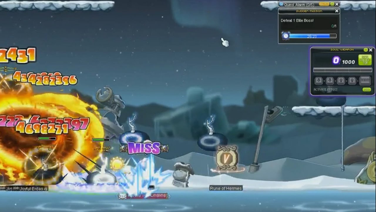 MapleStory Zen 5th Job Skill - Fiery Dragon Storm