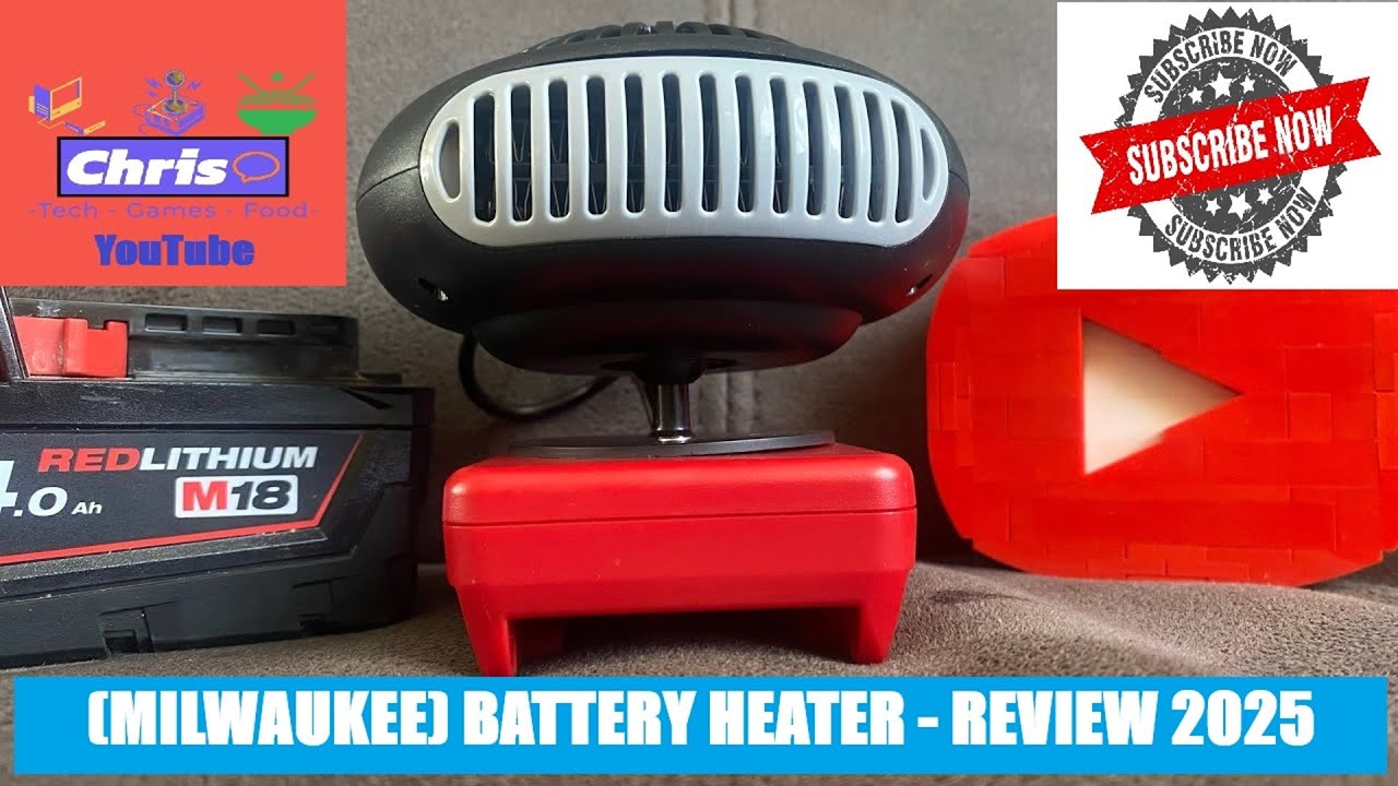 (Milwaukee) Battery / Rechargeable- Powered Heater - Review 