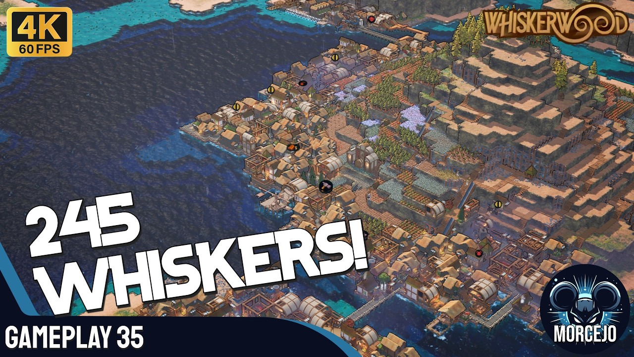 Whiskerwood - 245 whiskers! - No commentary gameplay