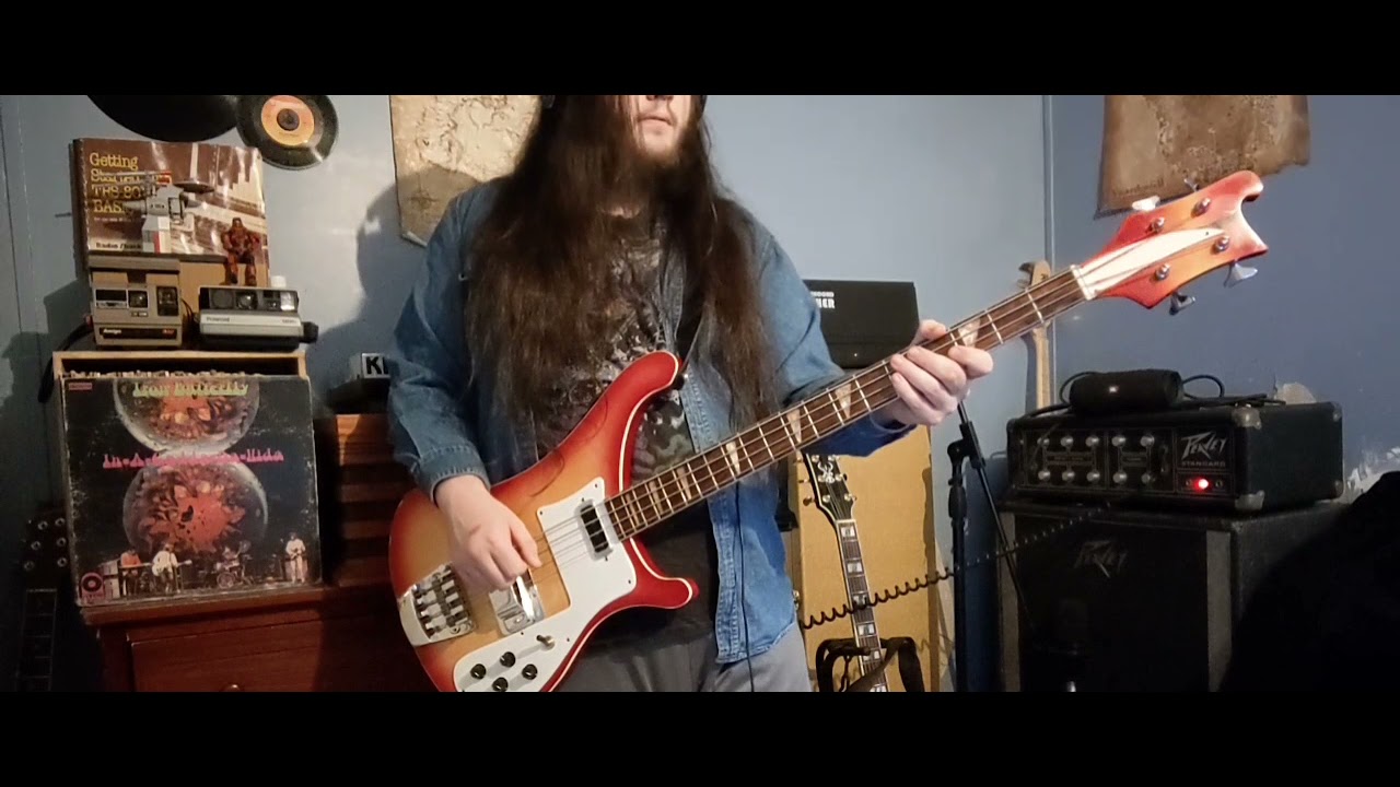 Iron Butterfly-In-A-Gadda-Da-Vida bass cover (Full Version)