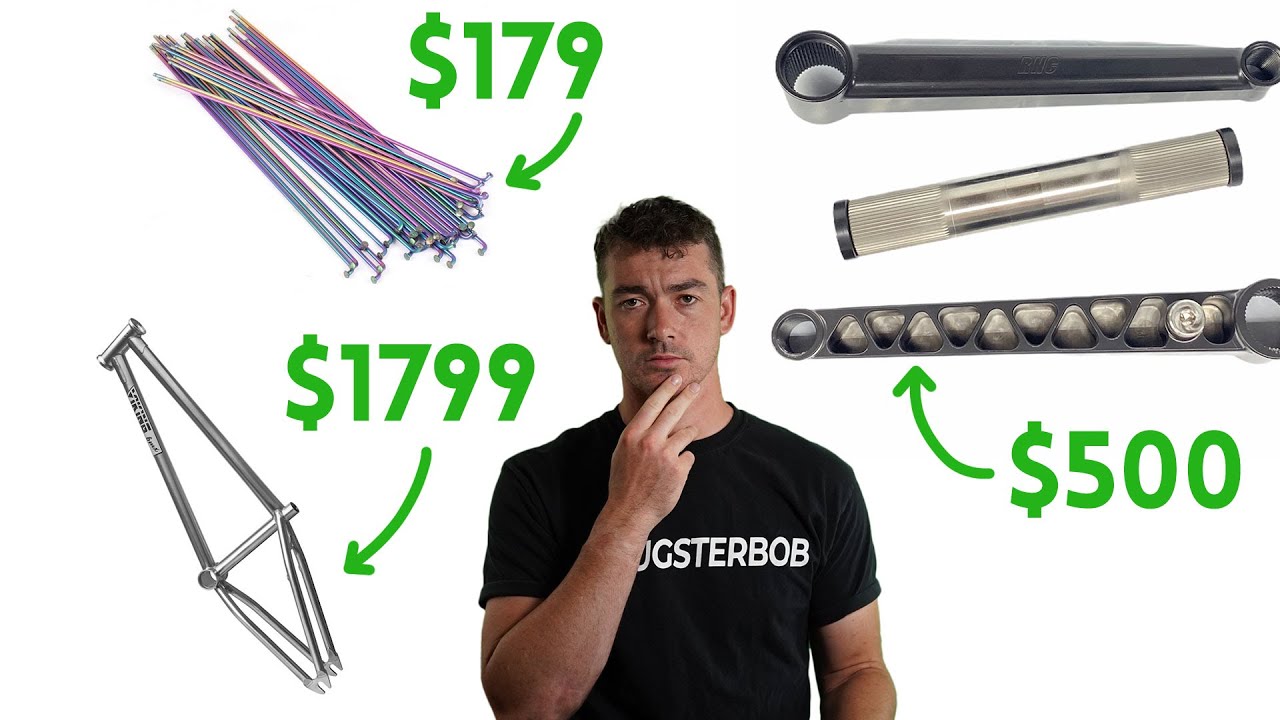 ARE TITANIUM BMX PARTS WORTH THE MONEY??? 🤑