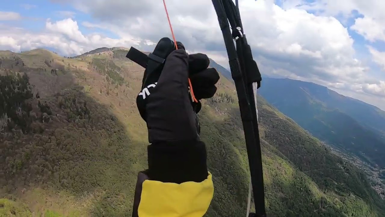 CAŁY* lot paralotnią 76 km Revine Lago Valdobbiadene