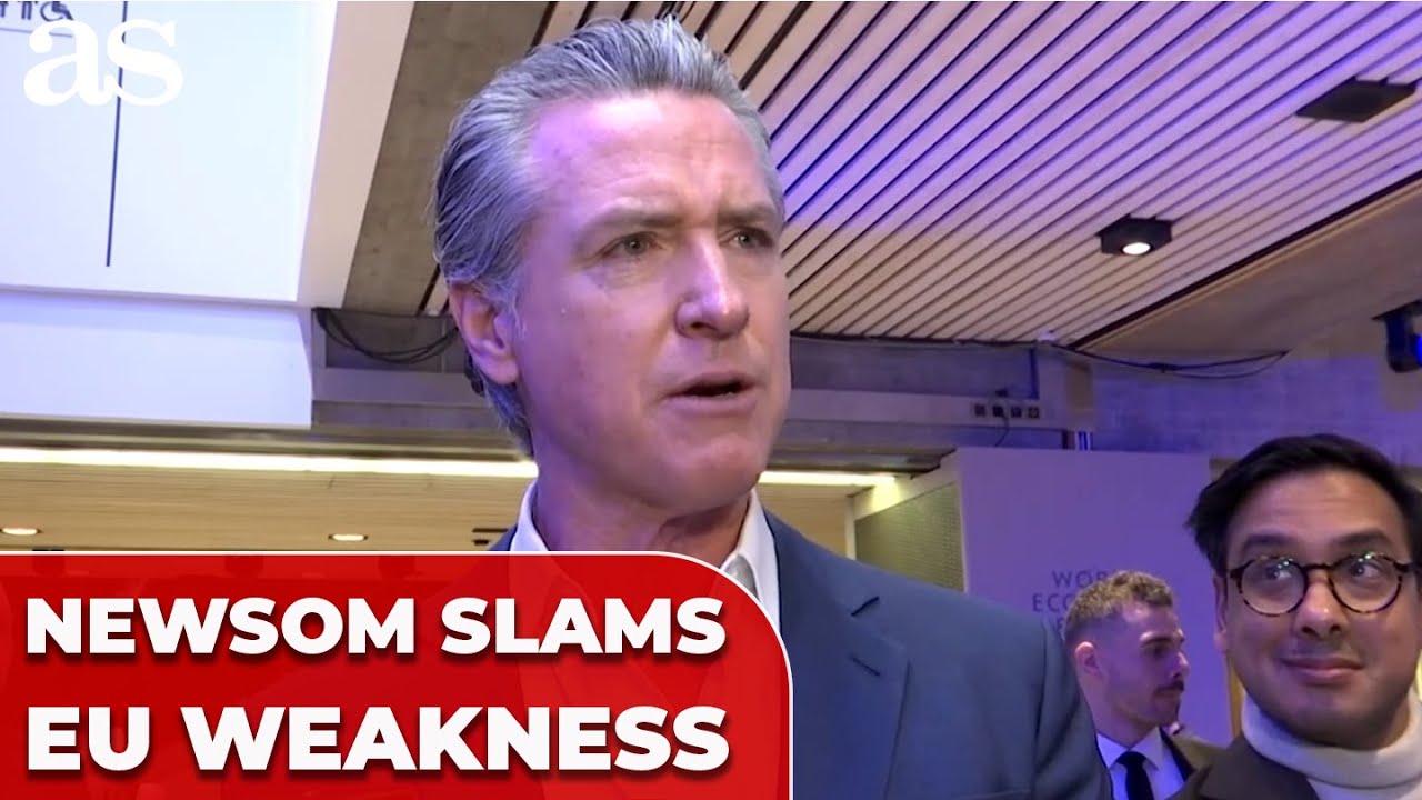 'JUST PATHETIC': Gavin Newsom BLASTS EU Leaders for BEING SOFT on Trump