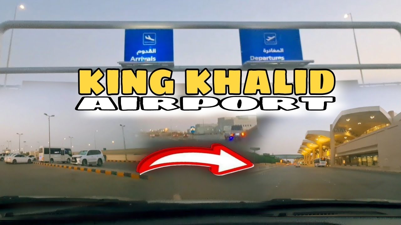GOING TO KING KHALID INTERNATIONAL AIRPORT FROM TEMPORARY PARKING | #familydriversasaudi #riyadh