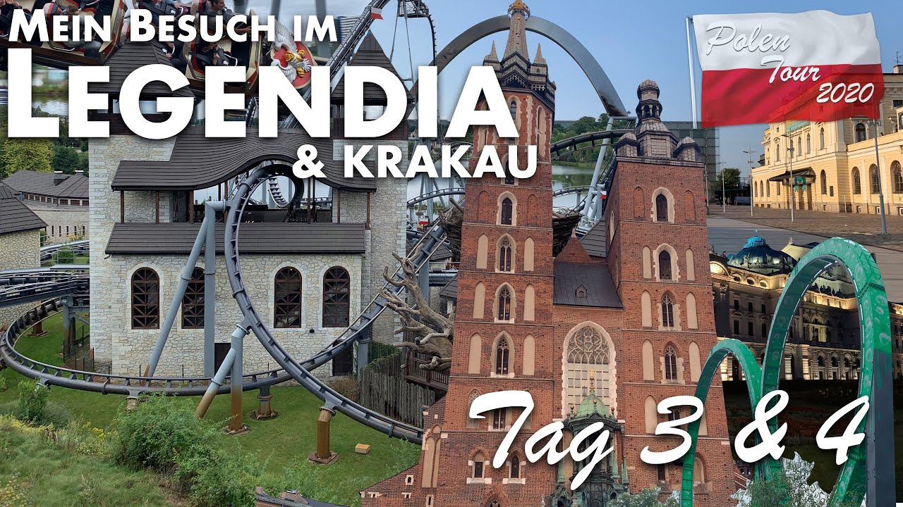 Freizeitpark (fast) für uns alleine! | Mein Besuch im Legendia & Krakau | Polen Tour 2020 Tag 3 & 4