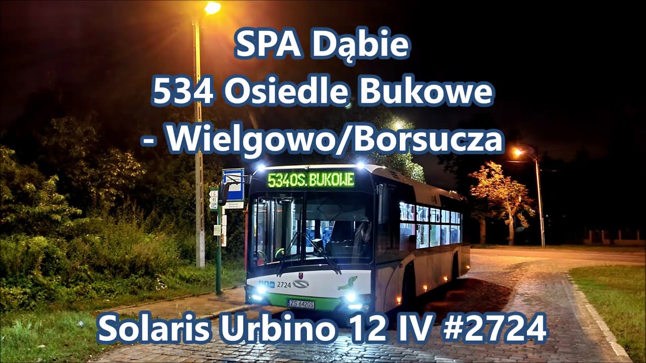 SPA Dąbie - linia 534, Solaris Urbino 12 IV #2724