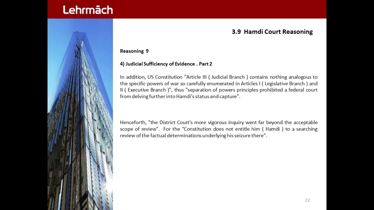 Hamdi Judicial Sufficiency CEC 22.0 - Court Reasoning 9