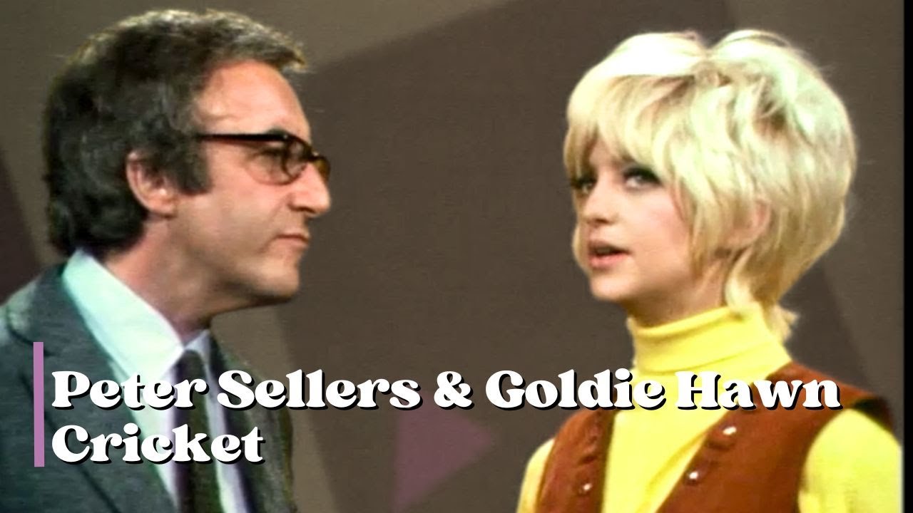 Goldie Learns Cricket From Peter Sellers | Rowan & Martin's Laugh-In
