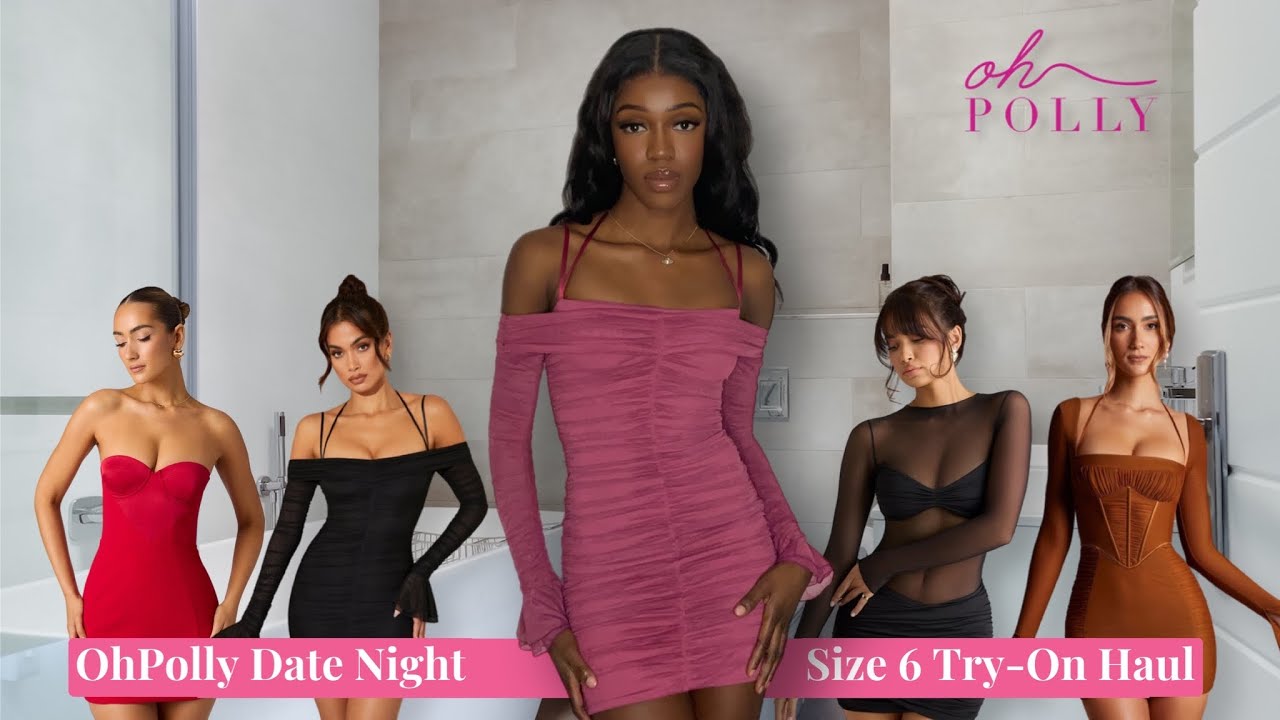 OhPolly Size 6 Try-On Haul | Valentines Day & Date Night outfits