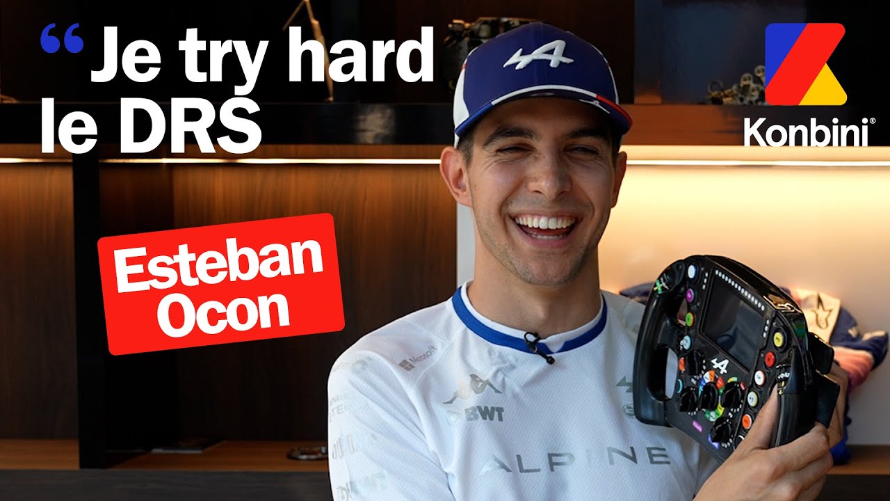 Esteban Ocon nous montre comment marche son volant de F1 🎮  | Grand Prix de France