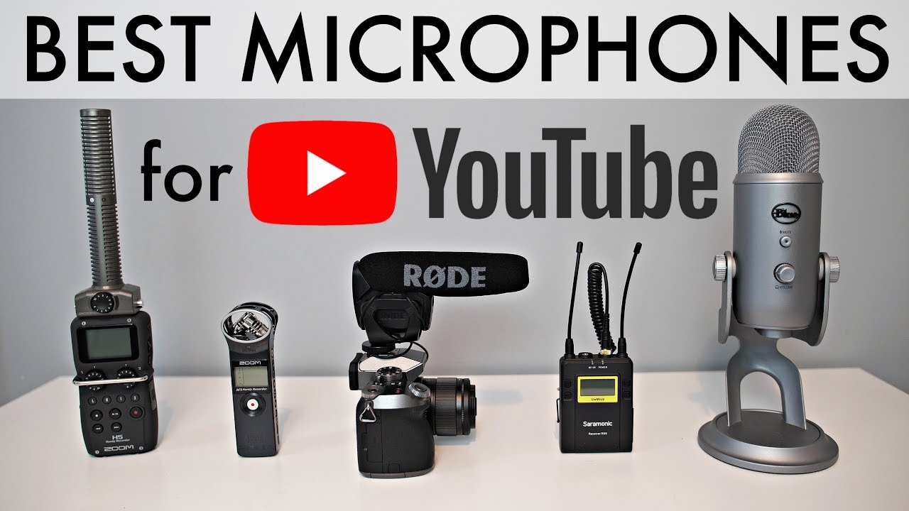 Best Microphones for YouTube: Top 5 Mics for Video!