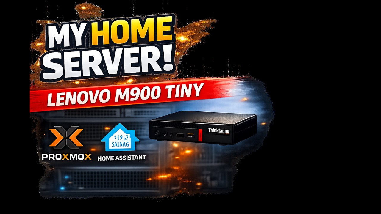 EP 1/3 - Building a Home Server: Why I Chose the Lenovo M900 Tiny (Home Assistant Series)