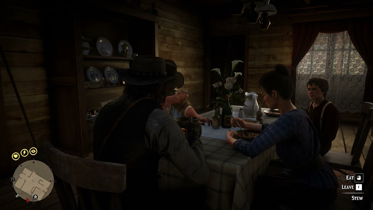 RDR2 - John Marston Family Dinner