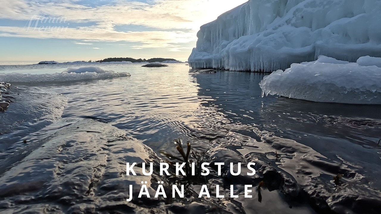 128. Kurkistus jään alle