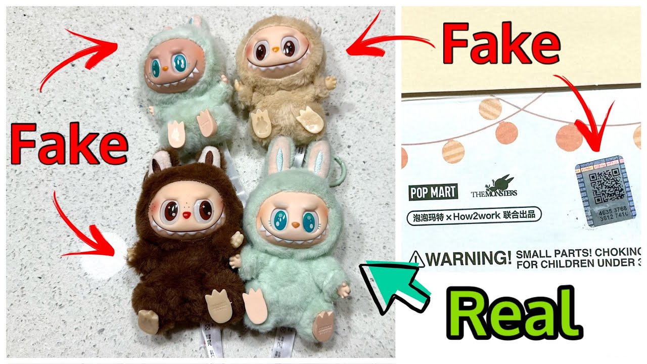 How to Check Fake Labubu? Starting from the Box