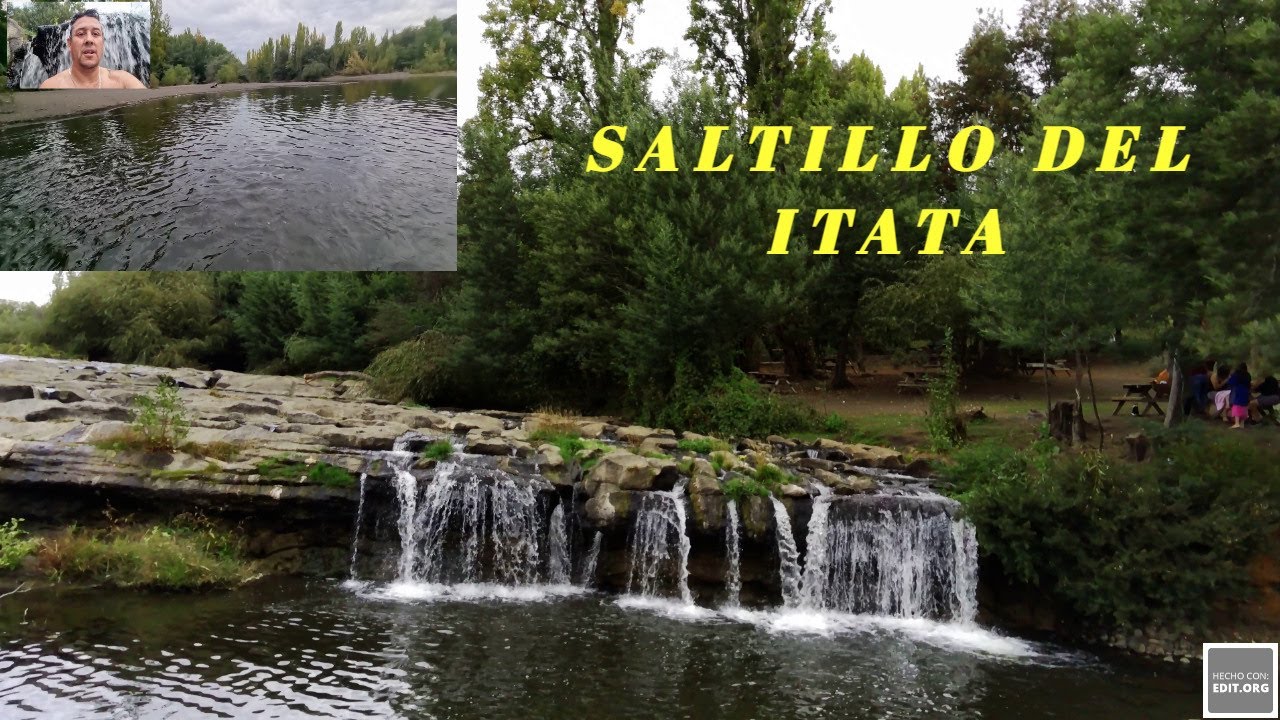 SALTILLO DEL ITATA Y SALTO DEL ITATA, 4K INCREIBLES CAIDAS DE AGUA