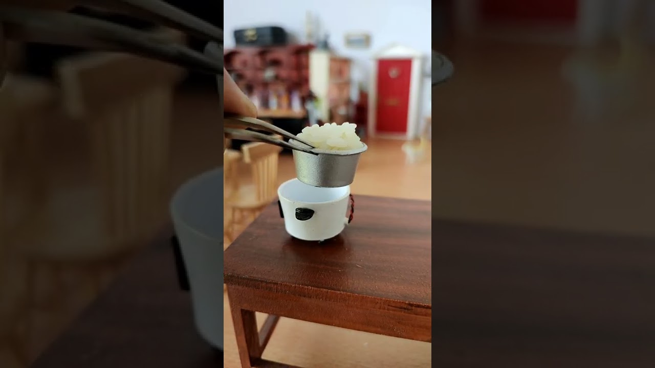 Dal Rice Fry | Miniature Real Cooking | #minikitchen #shorts #shortsvideo