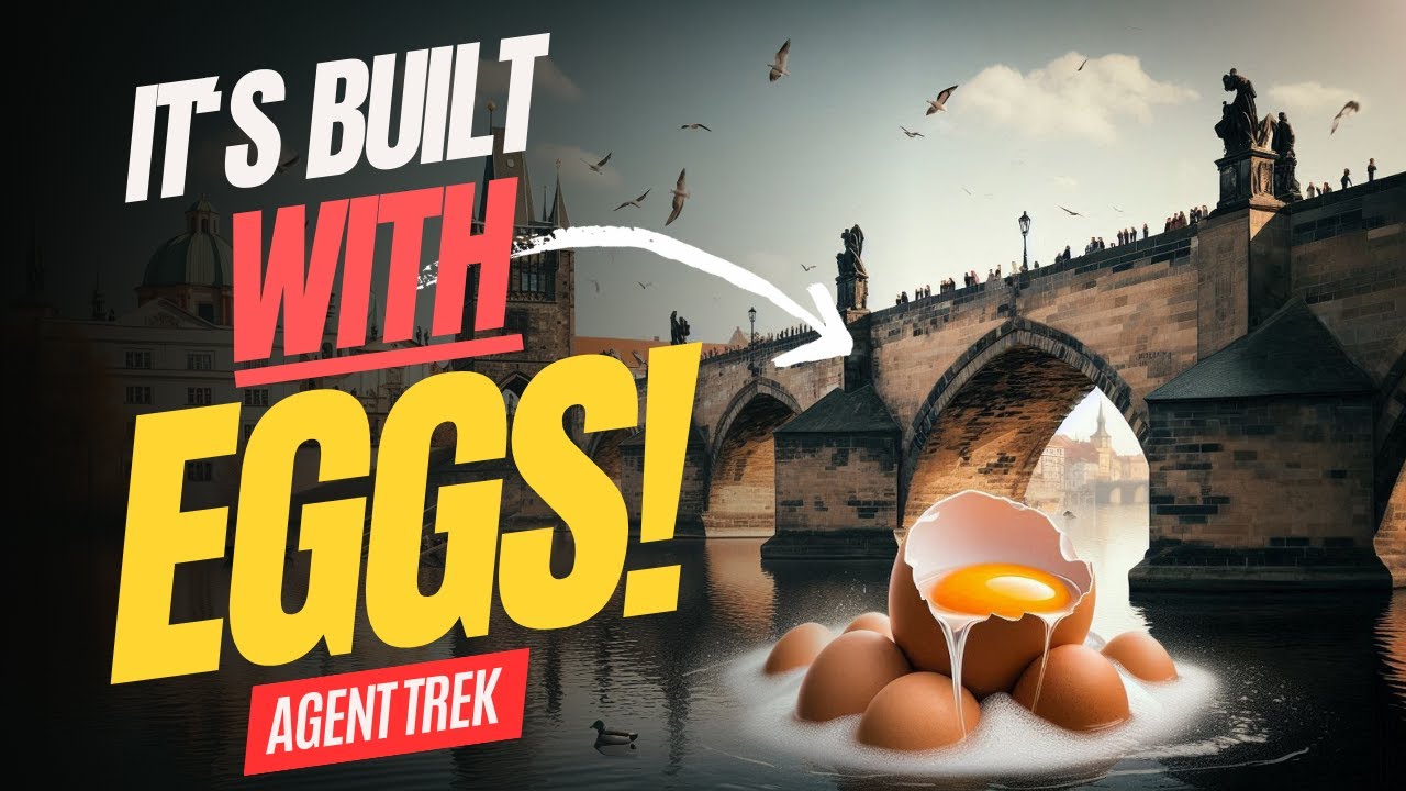 What was the Bizarre Ingredient in Prague's Charles Bridge?