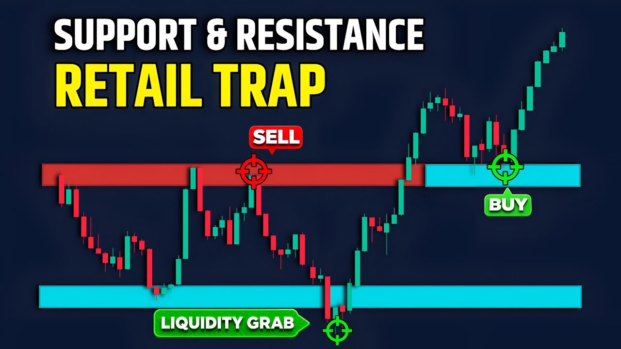 The Biggest Support & Resistance Mistake Retail Traders Keep Making