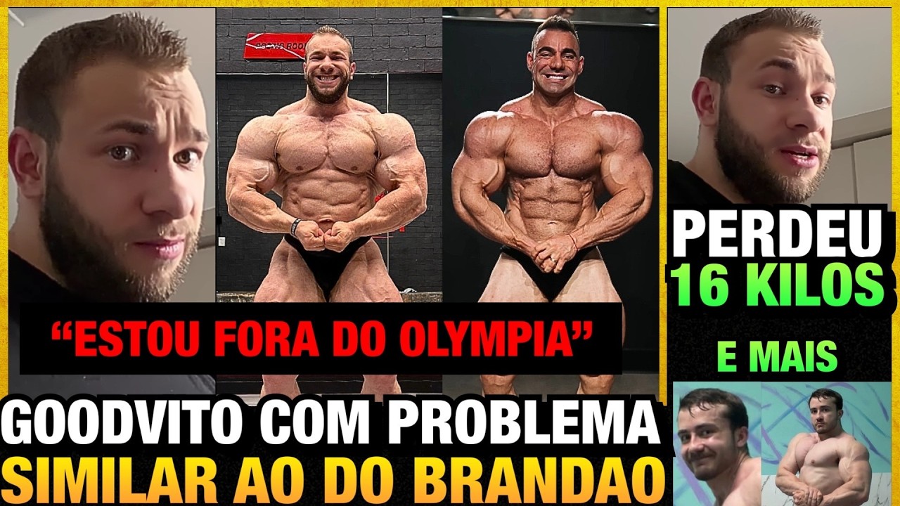 FORA DO OLYMPIA: GOODVITO COM PROBLEMA DE SAÚDE IGUAL AO DO BRANDÃO