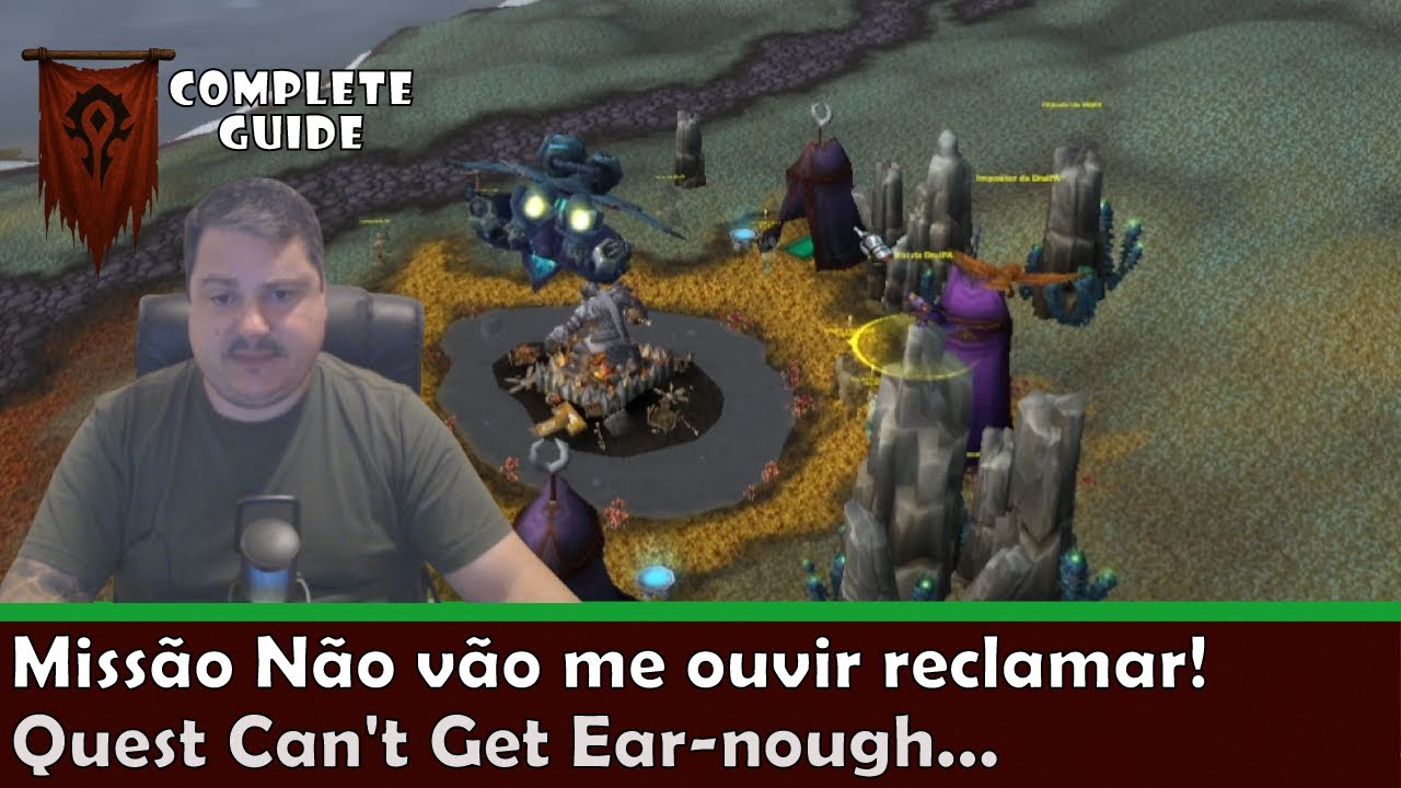 Missão Não vão me ouvir reclamar! WoW | Tundra Boreana | World of Warcraft Retail