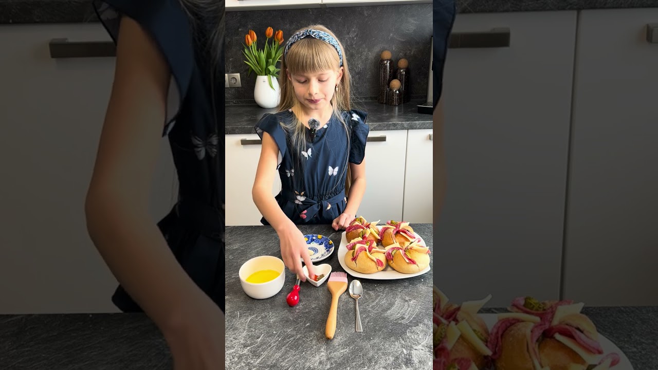 Gefüllte Brötchen