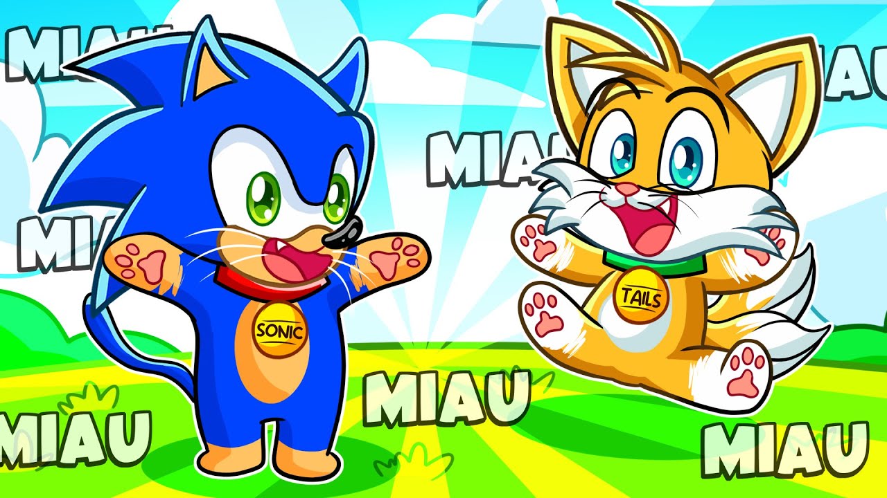 ¡SONIC y TAILS SE CONVIERTEN en GATOS en ROBLOX!