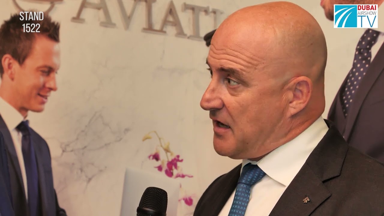 Holger Ostheimer, MD of DC Aviation Al-Futtaim's interview with Dubai Airshow TV ( November 2017)