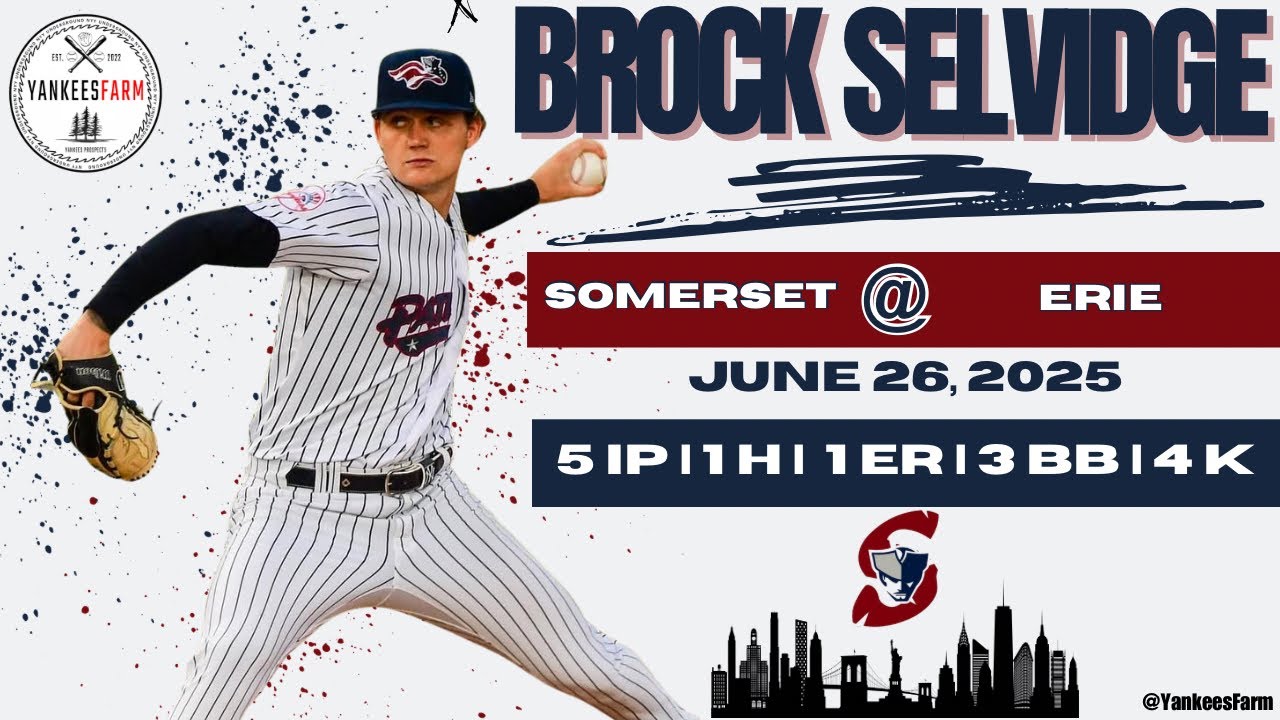 Brock Selvidge Vs.  Erie SeaWolves 6/26/25
