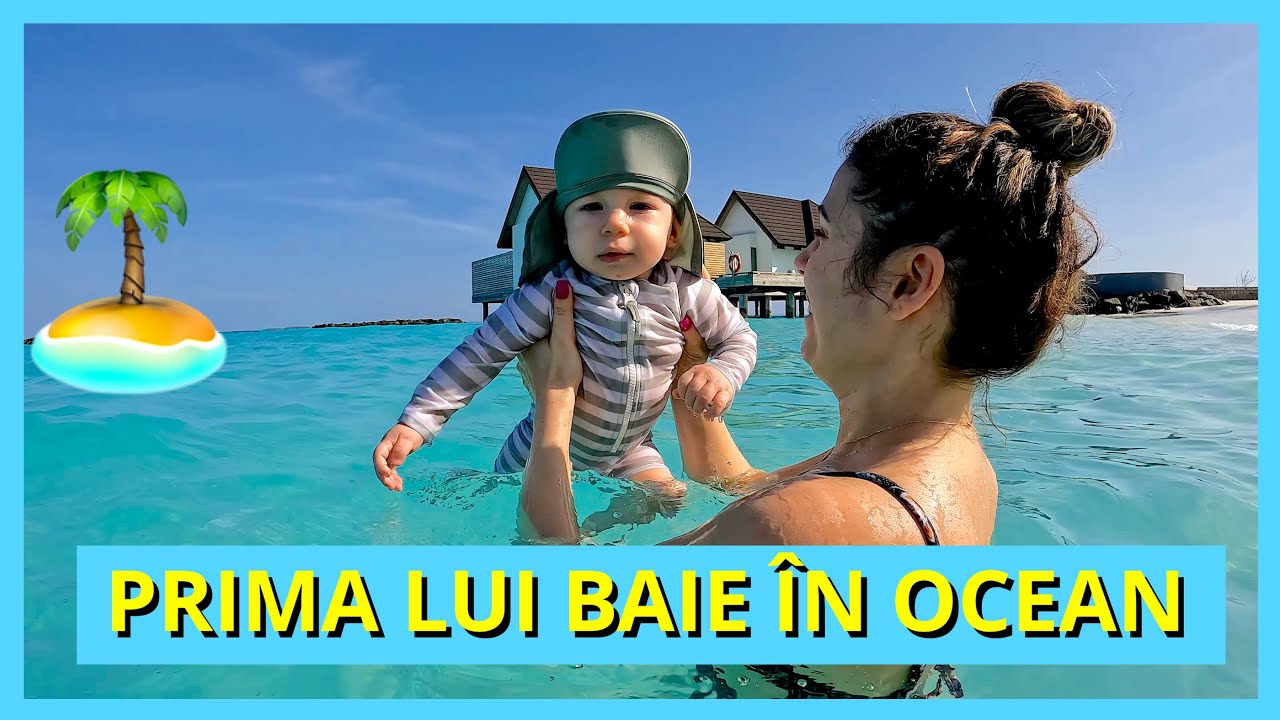 PRIMA LUI BAIE ÎN OCEAN ÎN MALDIVE! (FUSHIFARU)