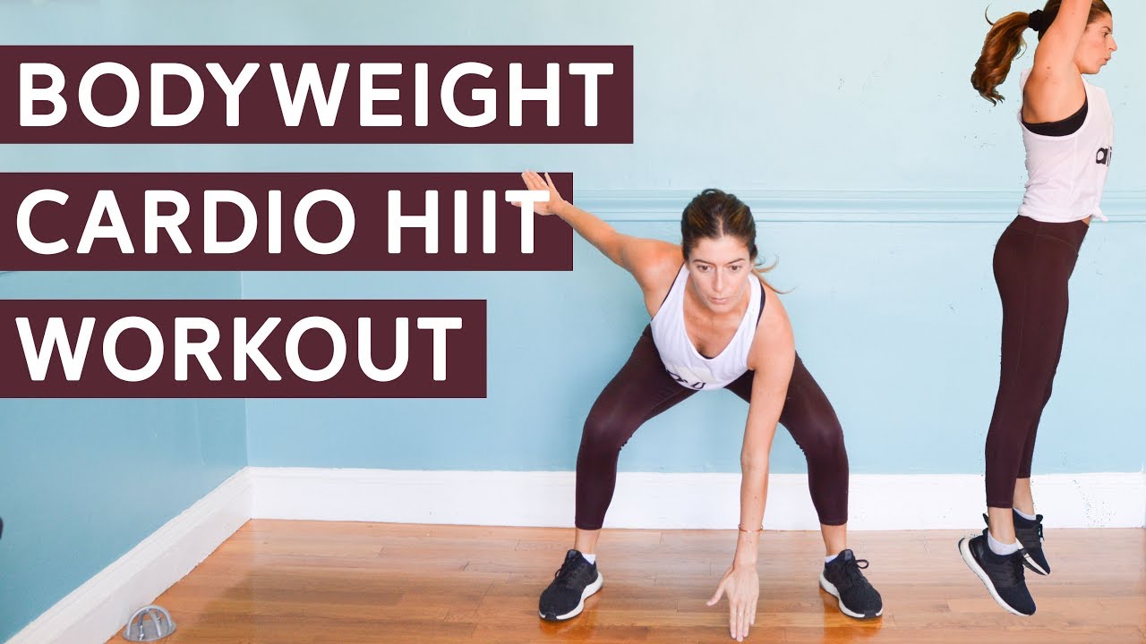 Кардио-тренировка HIIT с собственным весом
