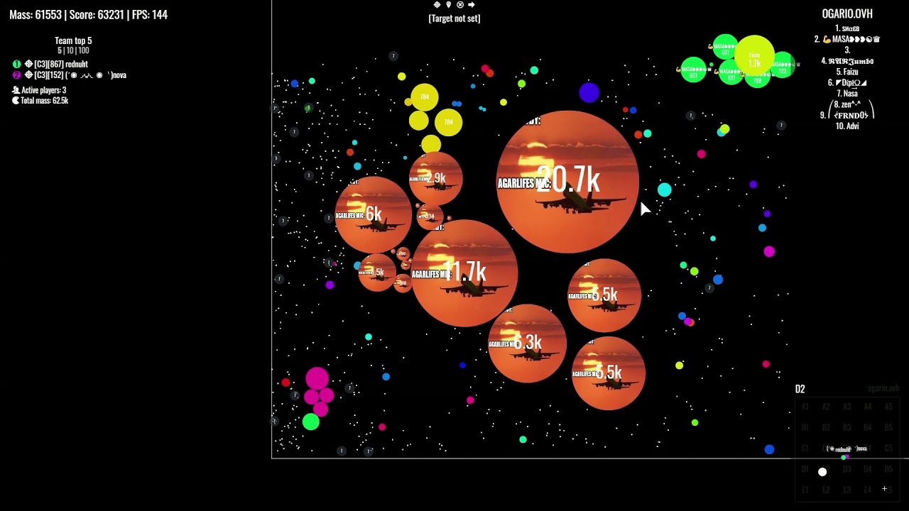 Agar.io - Win Compilation