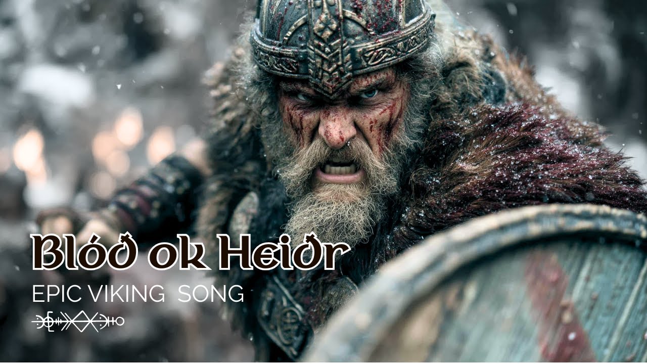 Blóð ok Heiðr – Epic Viking War Song | Nordic Battle Music (With Old Norse Lyrics)